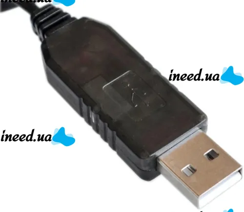 Повышающий USB кабель Berger с 5V на 12V для питания Wi-Fi роутера от Power Bank с преобразователем, Переходник для вай фай 5.5х2.1 повербанка 5В 12В