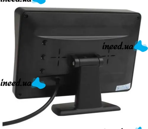 Монитор автомобильный TFT LCD экран 4,3” Дисплей LCD 4.3' для камеры заднего вида в автомобиль, Автомонитор на ножке Дисплей 320х240 в машину Черный