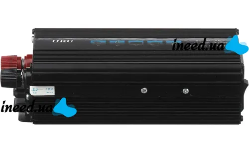 Автомобільний інвертор UKC AC/DC 12V-220V 500W, авто перетворювач струму 12В 220В 500Вт (12V 220V)