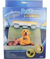 Автомобільна водонепроникна накидка для собак і кішок PetZoom Loungee в машину на заднє сидіння захисний автогамак Петзум для перевезення тварин