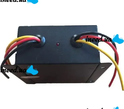 Автомобільний понижуючий інвертор PowerOne Plus DC / DC 24V-12V 10A 120W, Авто перетворювач напруги GS-10A 24В-12В постійного струму Автоінвертор