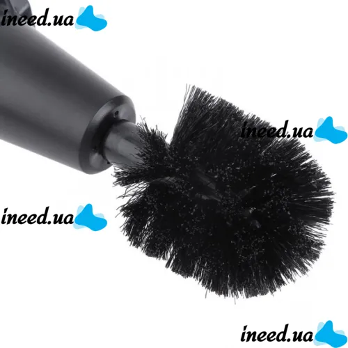Rotating Car Brush Hose Nozzle Brush Hero for Car, Home, Garden Cleaning, Universal Car Wash Brush with Nozzles Black