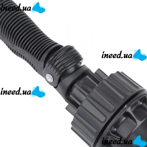 Rotating Car Brush Hose Nozzle Brush Hero for Car, Home, Garden Cleaning, Universal Car Wash Brush with Nozzles Black