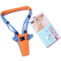 Moby Baby Moon Walk baby walker first steps for baby, Baby safety leash - baby support, Baby walker reins for kids Orange