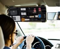 Car organizer on the visor Grid-it! Organizer Vehicle Storage Plate, Multifunctional Holder for Small Items in the Car Black