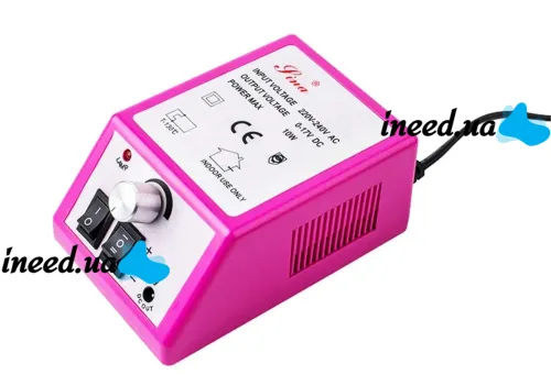 Professional manicure and pedicure cutter Lina Mercedes DM-14 6 nozzles 20000 rpm for polishing 210-ZS 20 thousand rpm Beauty nail machine