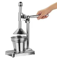 Ручна настільна соковижималка прес Manual Juicer AND841 для соку цитрусових і гранатів, механічний прес з нержавіючої сталі для фруктів