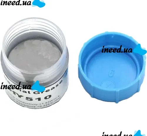 Universal Silicone Thermal Grease Thermal Grease HY-510 30g for Graphics Card and Processor Thermal Conductive Grease to Improve heat Transfer Gray