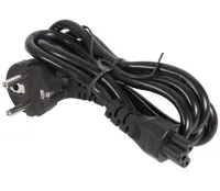 Кабель живлення для ноутбука 3 піна Cable for Laptop wire 165 1,5 м 0.75 mm мережевий шнур 150 см Міккі маус C13 потрійний для блоків живлення