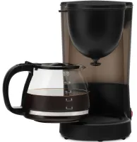 Drip coffee maker Bitek BT-100 2800W with glass coffee pot 1000ml coffee, Electric coffee machine Bitek with permanent filter from the network Black