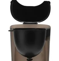 Drip coffee maker Bitek BT-100 2800W with glass coffee pot 1000ml coffee, Electric coffee machine Bitek with permanent filter from the network Black