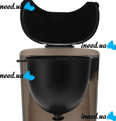 Drip coffee maker Bitek BT-100 2800W with glass coffee pot 1000ml coffee, Electric coffee machine Bitek with permanent filter from the network Black