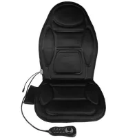 Massage cape heated Massage Cushion JB-616C for sitting in a car, a case with a massager for the LY-55 armchair from the mains and a cigarette lighter 12/220V