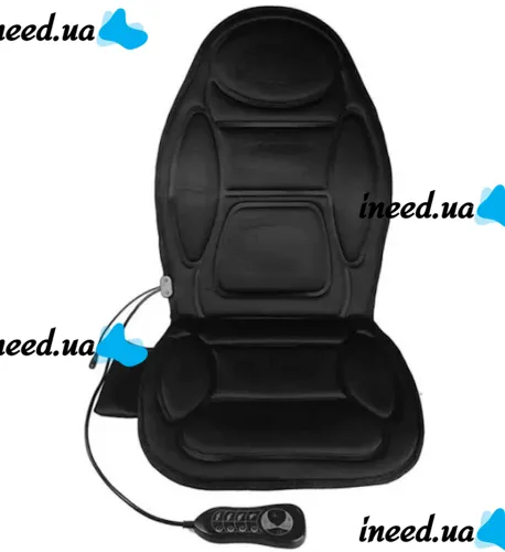Massage cape heated Massage Cushion JB-616C for sitting in a car, a case with a massager for the LY-55 armchair from the mains and a cigarette lighter 12/220V