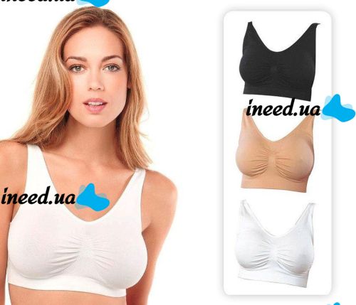 Seamless Bra T-shirt Ahh Bra Bra 3pcs 3 Colors, Set of Bras Ahh Bra