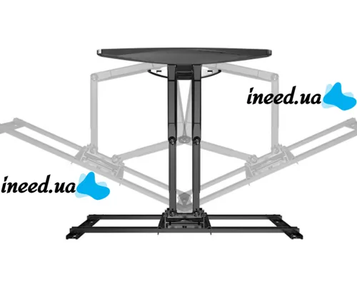 Настенный поворотный кронштейн V-Star S65 55"-85" дюймов для телевизора до 68.2 кг, Подвесной держатель крепление для ТВ плазмы 55-85 дюймов Черный