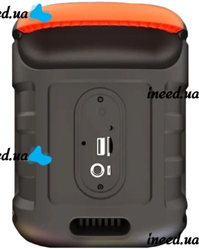 JBK-S1 Wireless Bluetooth Speaker with RGB LED Backlight and Power Bank Function, Rechargeable Bluetooth Speaker USB AUX for Android IOS Black