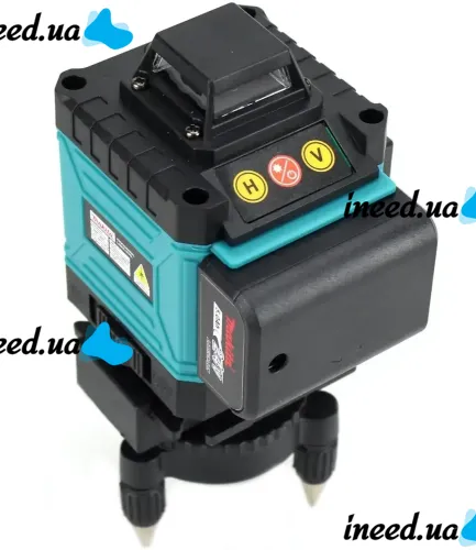 Лазерний 4D 16-лінійний зелений нівелір Makita SKR200Z 24V 5Ah, самовирівнюється рівень Макіта для вимірювання перетину 16 променів на 360 в кейсі
