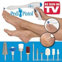 Набір для педикюру pedi Pistol апарат для домашнього манікюру педикюру (Педі Пістол )