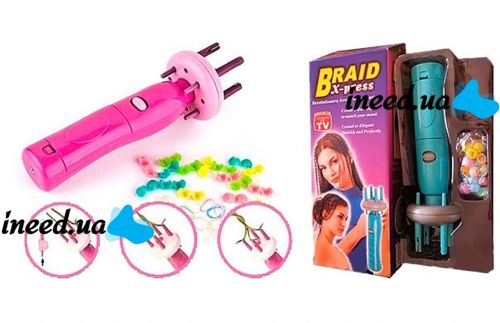 Braiding machine Braid X - press tool - device for thin braids