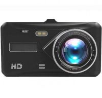 Автомобільний відеореєстратор 4 " Full HD сенсорний екран DVR BT - 100 на 2 Камери заднього виду Універсальний авторегістратор з двома камерами