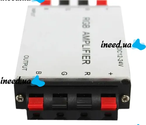 Universal Dual-board RGB Voltage Amplifier Amplifier XM-01 12V-24v 6A for LED Strip, 12V Controller for LED Strips Silver