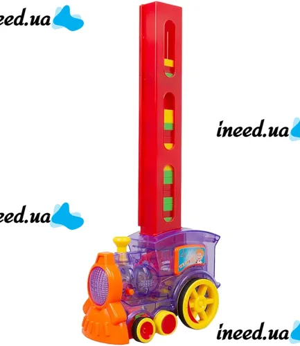Educational Toy Train Laying Dominoes Happy Truck sciences 955-1A 60 parts Children's Constructor Train Train Domino 660B from batteries from children
