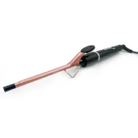 Gemei GM-2825 ceramic pro 9mm professional thin curling iron for small curls, Tourmaline-coated Afro, Gemmy Curling Iron