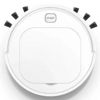 Робот пылесос Clean ES32 1500 mAh White, автоматический, бесшумный умный пылесос на аккумуляторе белый ES 32