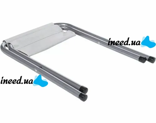 Туристичний складаний стілець Stool Folding Table NA-16 - 2024 до 80 кг для кемпінгу, розкладна табуретка 30х34х35 см для риболовлі та пікніка Білий