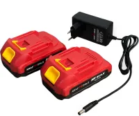 Набор электроинструментов KraftWorld KW-2581 36V 5Ah аккумуляторная газонокосилка триммер + Цепная пила с 2 аккумуляторами для травы и кустов