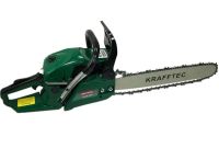 Gasoline chainsaw Krafftec KRA-5800 7 hp 45 cm bar for trimming trees and cutting firewood, Chainsaw Adeytos 18" inch 58cm3 Green