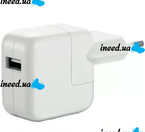 Сетевое зарядное устройство Power Adapter Apple MacBook А5224 12W на 1 USB порт, Зарядный блок СЗУ адаптер питания 12Вт для зарядки телефона 97237 Белый