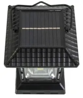 Подвесной уличный фонарь Solar CL-T60 на солнечной батарее с пультом ДУ, Аккумуляторный кемпинговый светильник с датчиком движения от батареек 18650