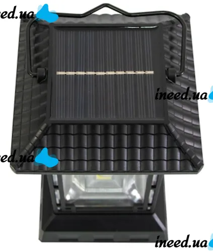 Подвесной уличный фонарь Solar CL-T60 на солнечной батарее с пультом ДУ, Аккумуляторный кемпинговый светильник с датчиком движения от батареек 18650