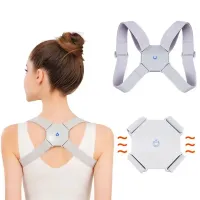 Умный ортопедический корсет для поддержки спины позвоночника Nuoyi miao smart sensor corrector, корректирующий пояс, корректор осанки с вибрацией