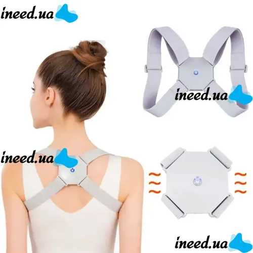 Умный ортопедический корсет для поддержки спины позвоночника Nuoyi miao smart sensor corrector, корректирующий пояс, корректор осанки с вибрацией