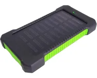 Portable Charger Battery Power Bank Solar JS-809 50000 mAh with Solar Panel and Flashlight, External Battery Power Bank for Charging USB 2.1A