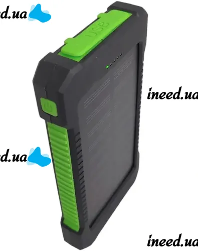 Portable Charger Battery Power Bank Solar JS-809 50000 mAh with Solar Panel and Flashlight, External Battery Power Bank for Charging USB 2.1A