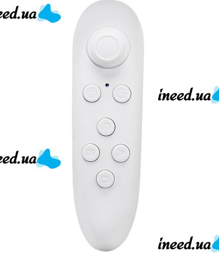 Joystick for VR BOX Goggles Controller T2 Bluetooth Gamepad, Universal Remote Control for Virtual Reality Goggles Android PC, iOS White