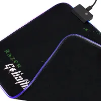 Gaming Computer Mouse pad Gaming pad Razer R-350 RS-02 25x35x0.3 cm with RGB backlight, Gaming surface for computer mouse 90546
