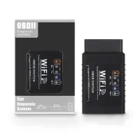 Діагностичний автосканер ELM327 OBD2 Wi-Fi, універсальний автомобільний WiFi сканер pic18f25k8 діагностики автомобілів для iOS / Android / Windows