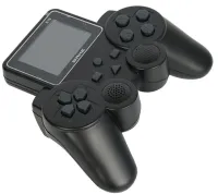 Mini Retro Gaming Console Gamepad Jetson SEGA S10 Gamepad for 520 Built-in Games, Wireless Console with 2.4 LCD Screen from Battery Black