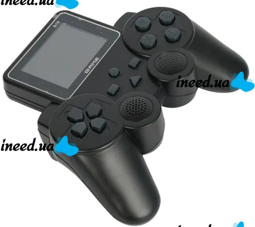 Mini Retro Gaming Console Gamepad Jetson SEGA S10 Gamepad for 520 Built-in Games, Wireless Console with 2.4 LCD Screen from Battery Black