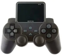 Mini Retro Gaming Console Gamepad Jetson SEGA S10 Gamepad for 520 Built-in Games, Wireless Console with 2.4 LCD Screen from Battery Black
