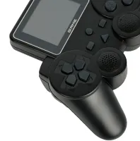 Mini Retro Gaming Console Gamepad Jetson SEGA S10 Gamepad for 520 Built-in Games, Wireless Console with 2.4 LCD Screen from Battery Black