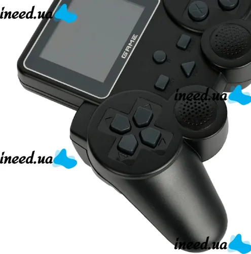 Mini Retro Gaming Console Gamepad Jetson SEGA S10 Gamepad for 520 Built-in Games, Wireless Console with 2.4 LCD Screen from Battery Black