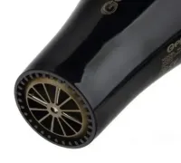 Профессиональный фен Gemei GM-1765 2800W для сушки и укладки волос, Электрический фен с холодным обдувом и концентратором 3 скорости 2800Вт Черный