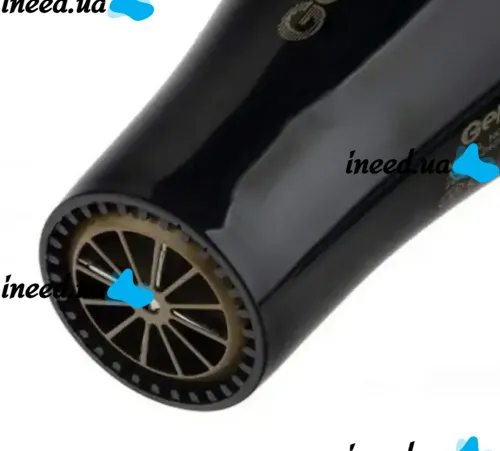 Профессиональный фен Gemei GM-1765 2800W для сушки и укладки волос, Электрический фен с холодным обдувом и концентратором 3 скорости 2800Вт Черный