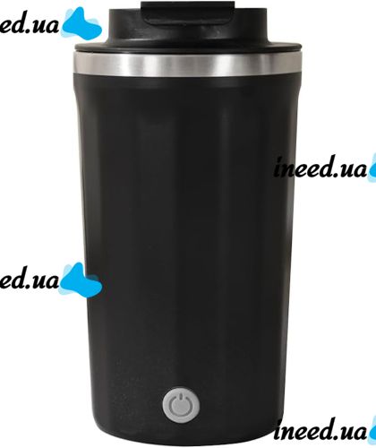 Автоматична чашка мішалка з кришкою Self Stirring Coffee Cup AND945 400 мл з міксером для розмішування кави та чаю, Термокружка з автосмешиванием